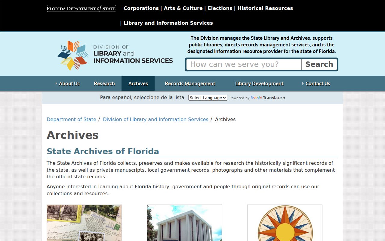 Winter Garden city directory State Archives research access